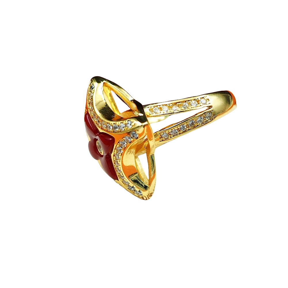 LVR003 LV Ever Blossom Ring - ccjewelryacc