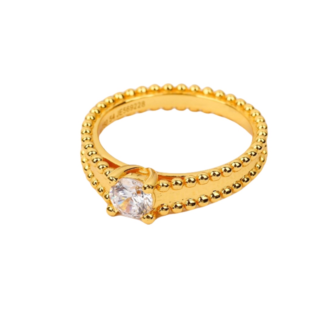 VCRV003 18k Gold Van Cleef & Arpels Estelle Arpels ring - ccjewelryacc