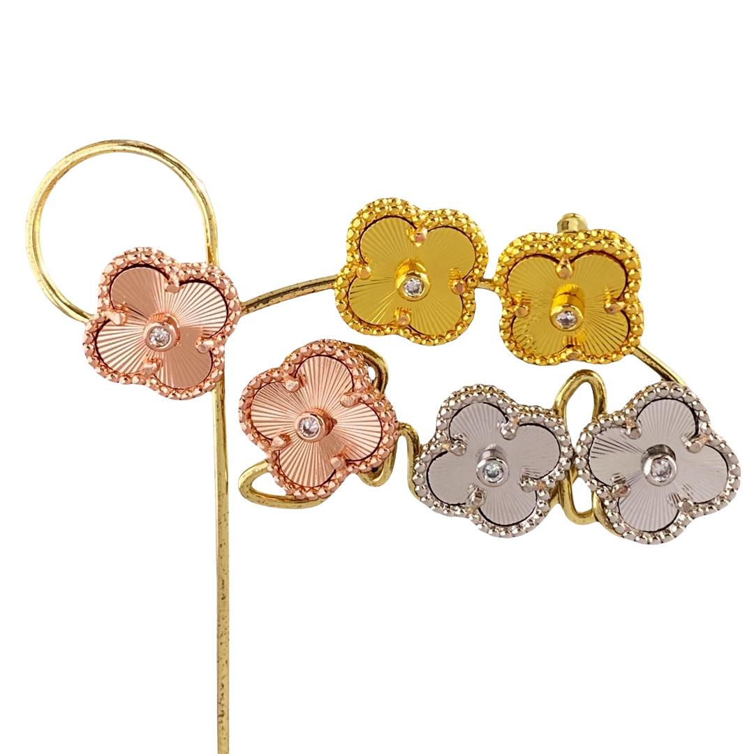 VCE030 VCA vintage alhambra Stud earring - ccjewelryacc