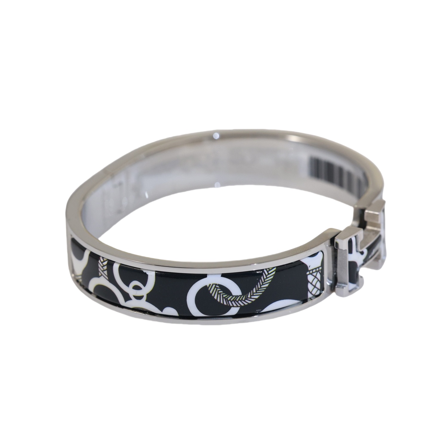 HMS056 18k Gold Hermes Clic enamel H bracelet - ccjewelryacc