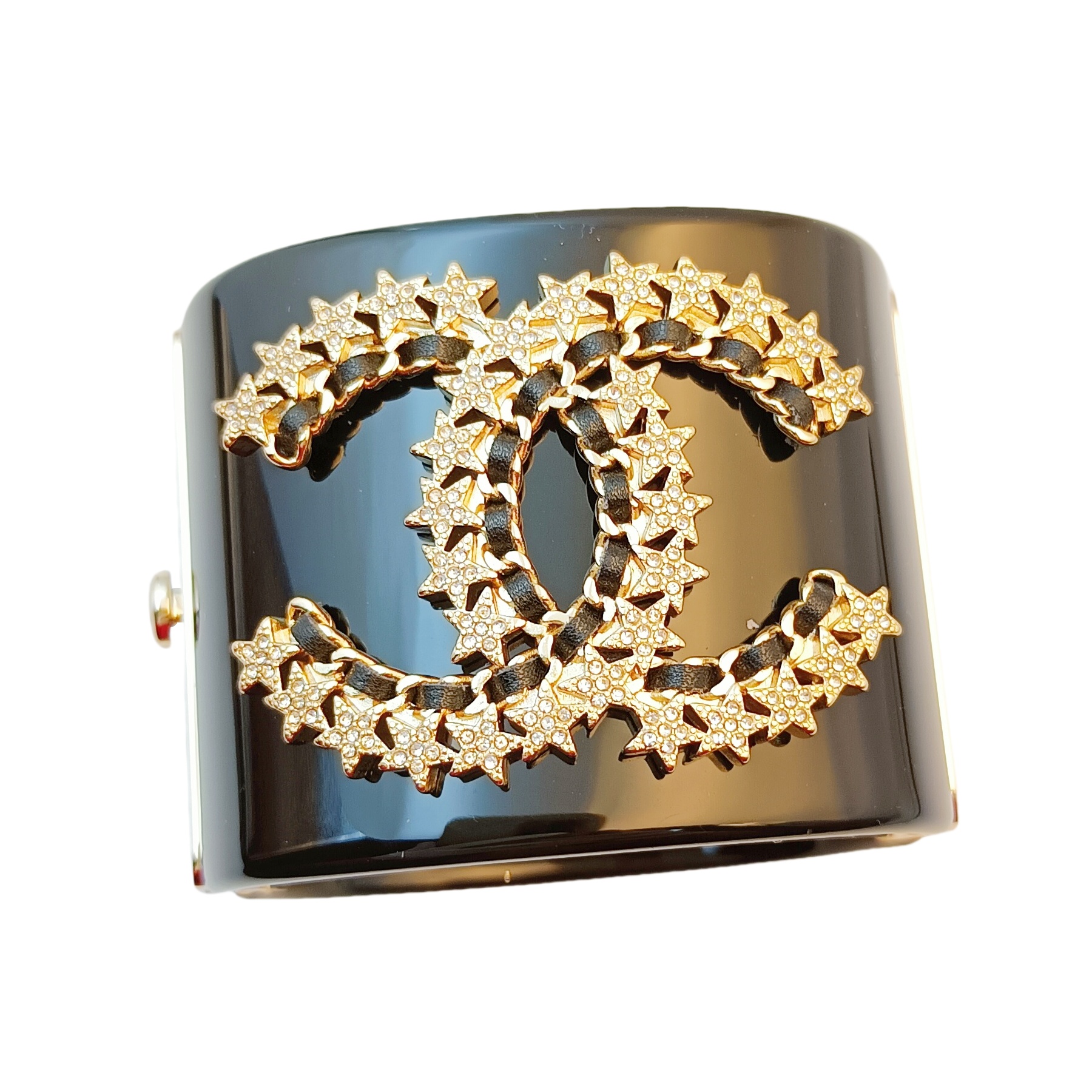 CCS069 22P CC acrylic cuff bracelet - ccjewelryacc