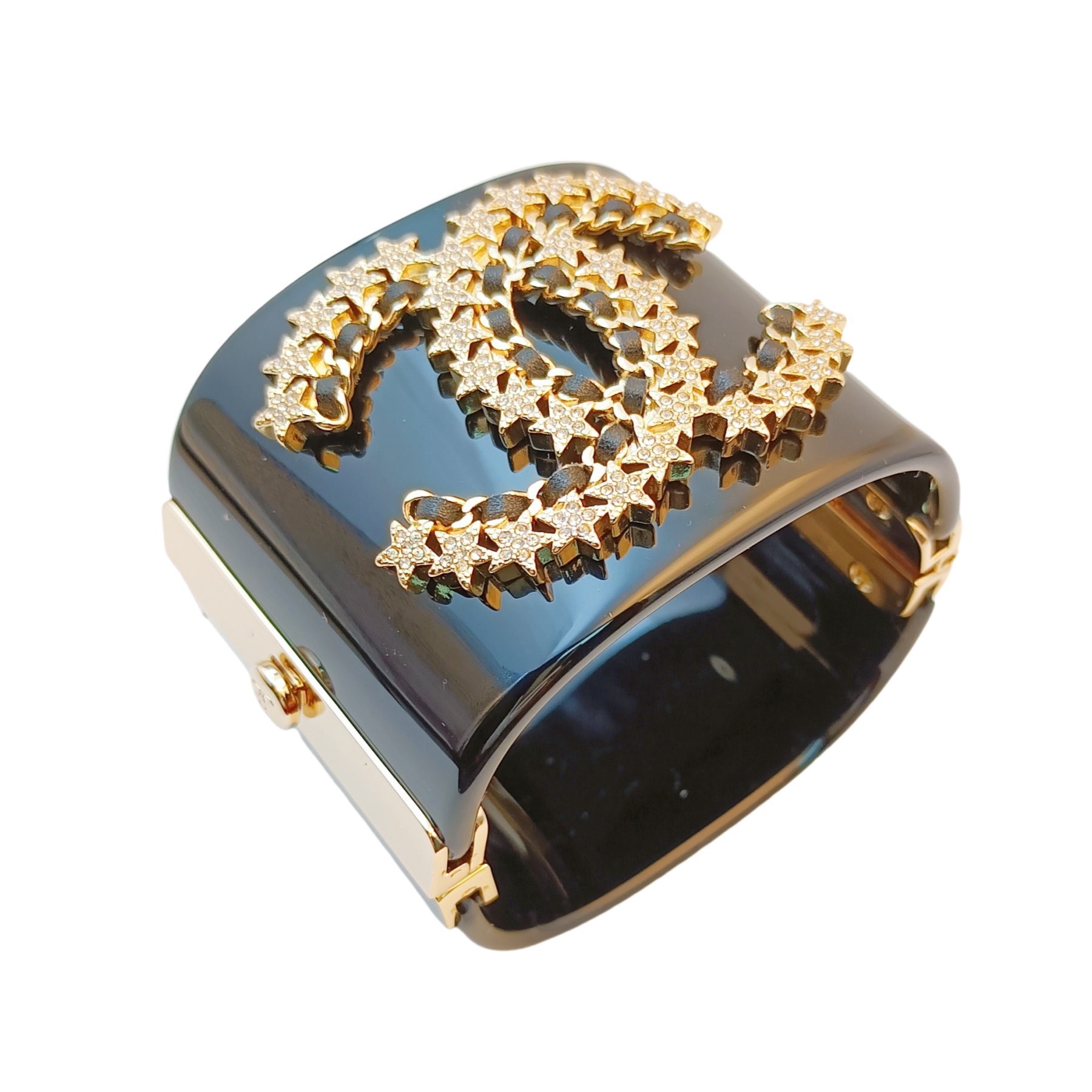 CCS069 22P CC acrylic cuff bracelet - ccjewelryacc