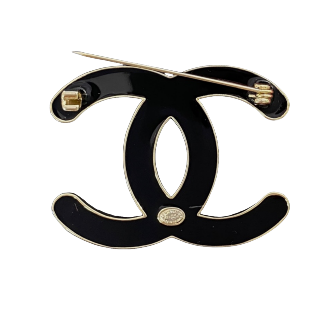 BCB198 Pink gradient color crystal  CC brooch - ccjewelryacc