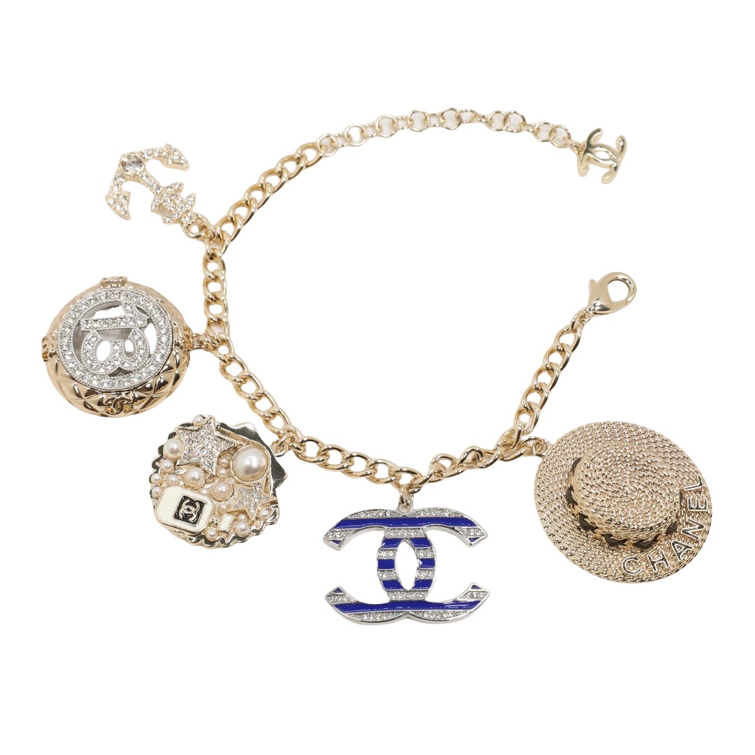 CCN435 Chanel charms necklace - ccjewelryacc