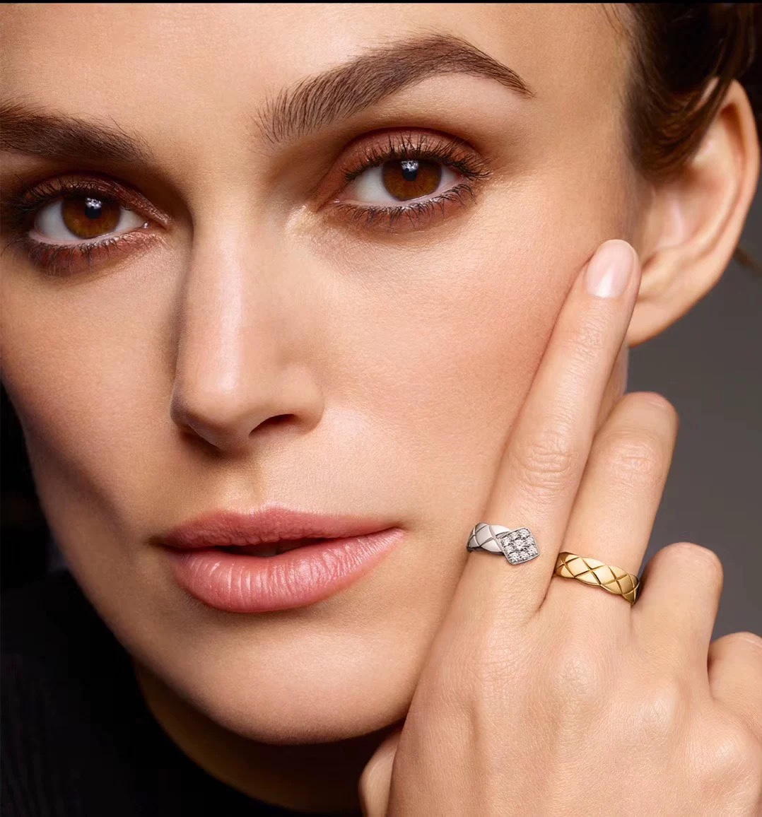 CCRS013 18k Gold Coco crush ring - ccjewelryacc