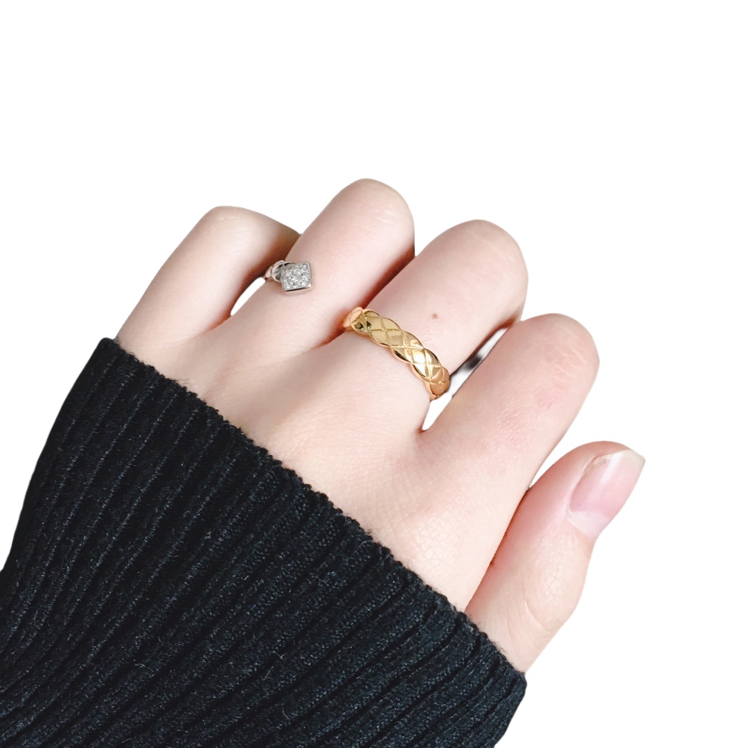 CCR062 CC Crush Ring Double ring - ccjewelryacc