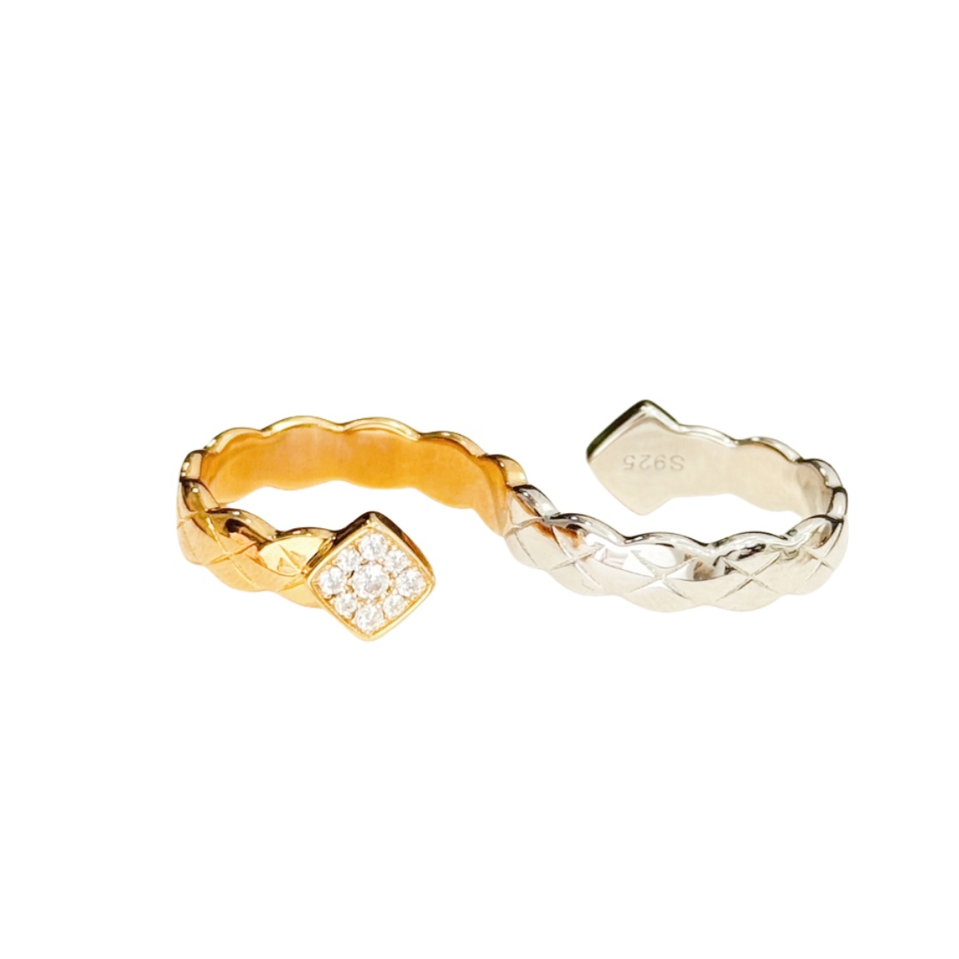 CCRS013 18k Gold Coco crush ring - ccjewelryacc