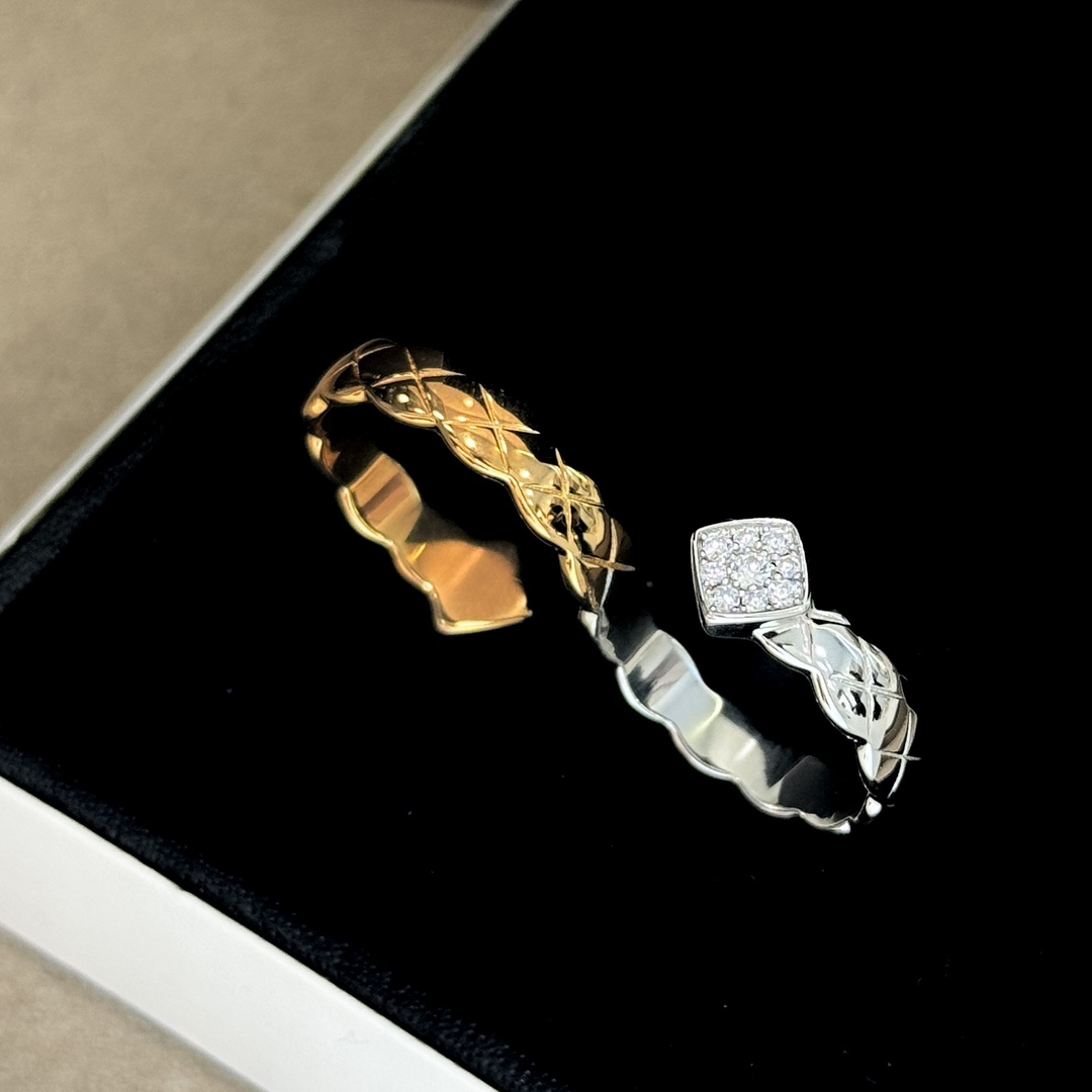 CCRS013 18k Gold Coco crush ring - ccjewelryacc