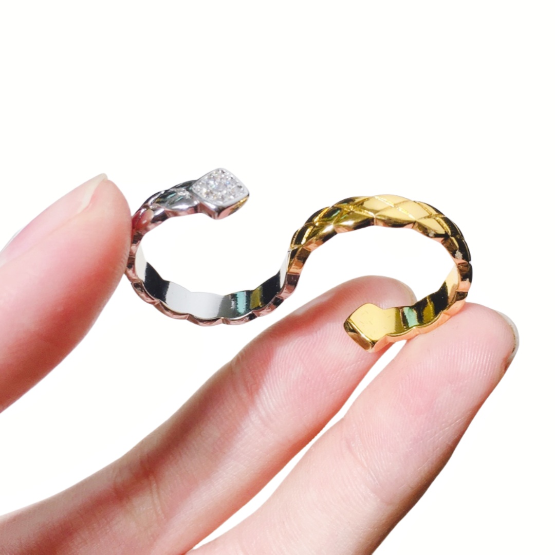 CCR062 CC Crush Ring Double ring - ccjewelryacc