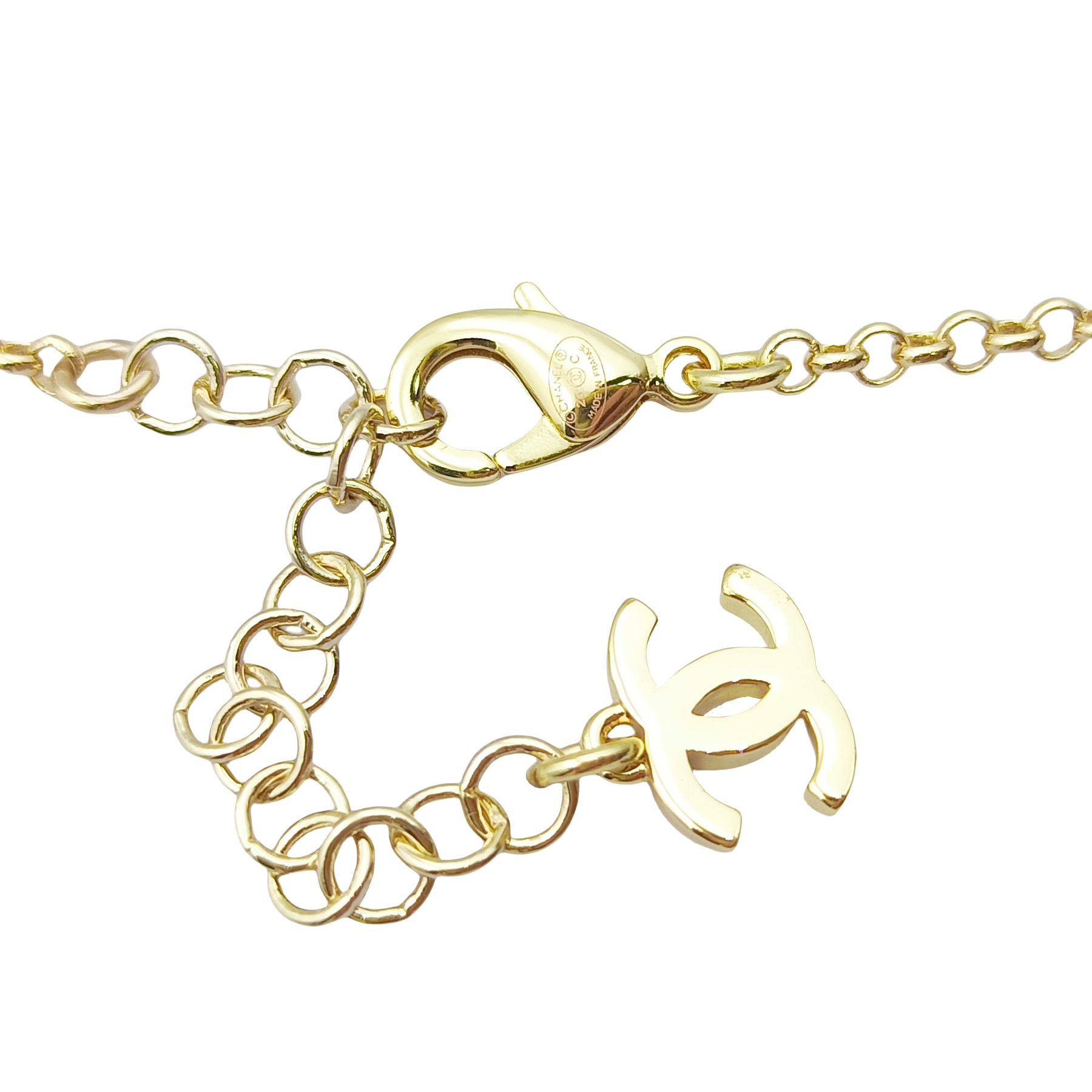 CCL091 Chanel Marine element enamel long chain sweater necklace - ccjewelryacc