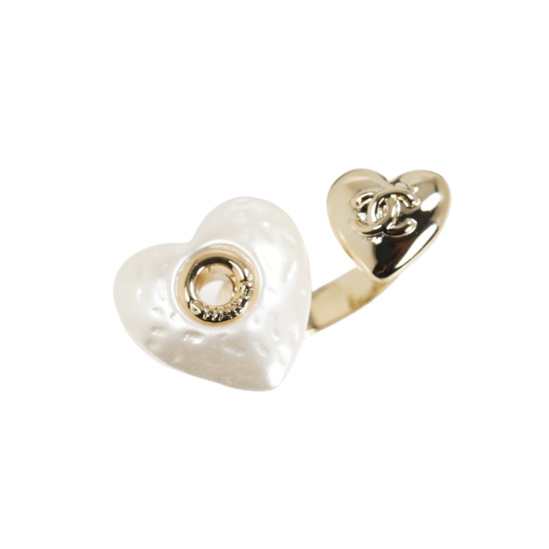 CCR056 Chanel heart ring - ccjewelryacc