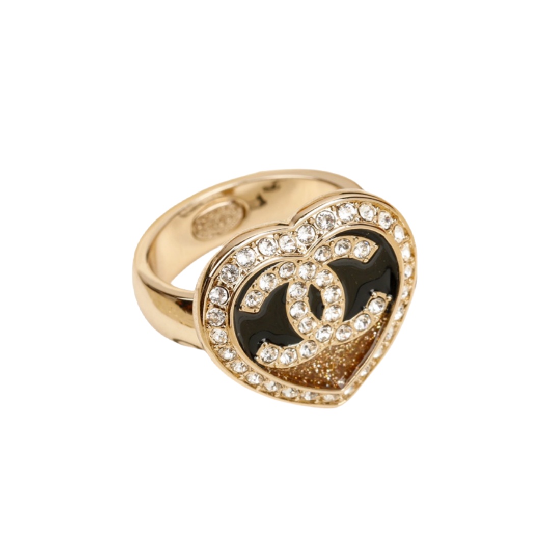 CCR068 chanel heart ring - ccjewelryacc