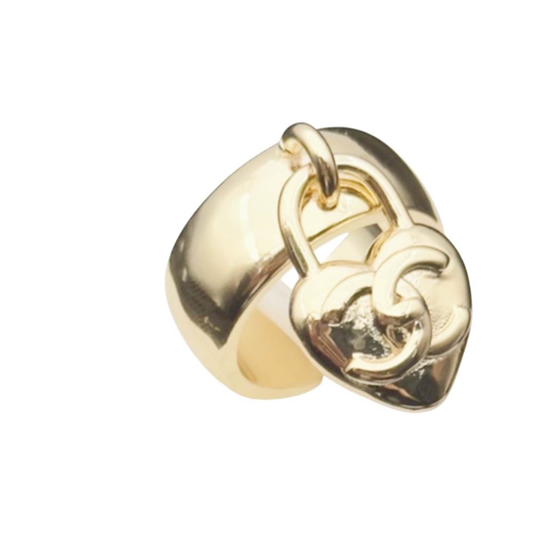 CCR006 chanel heart ring - ccjewelryacc
