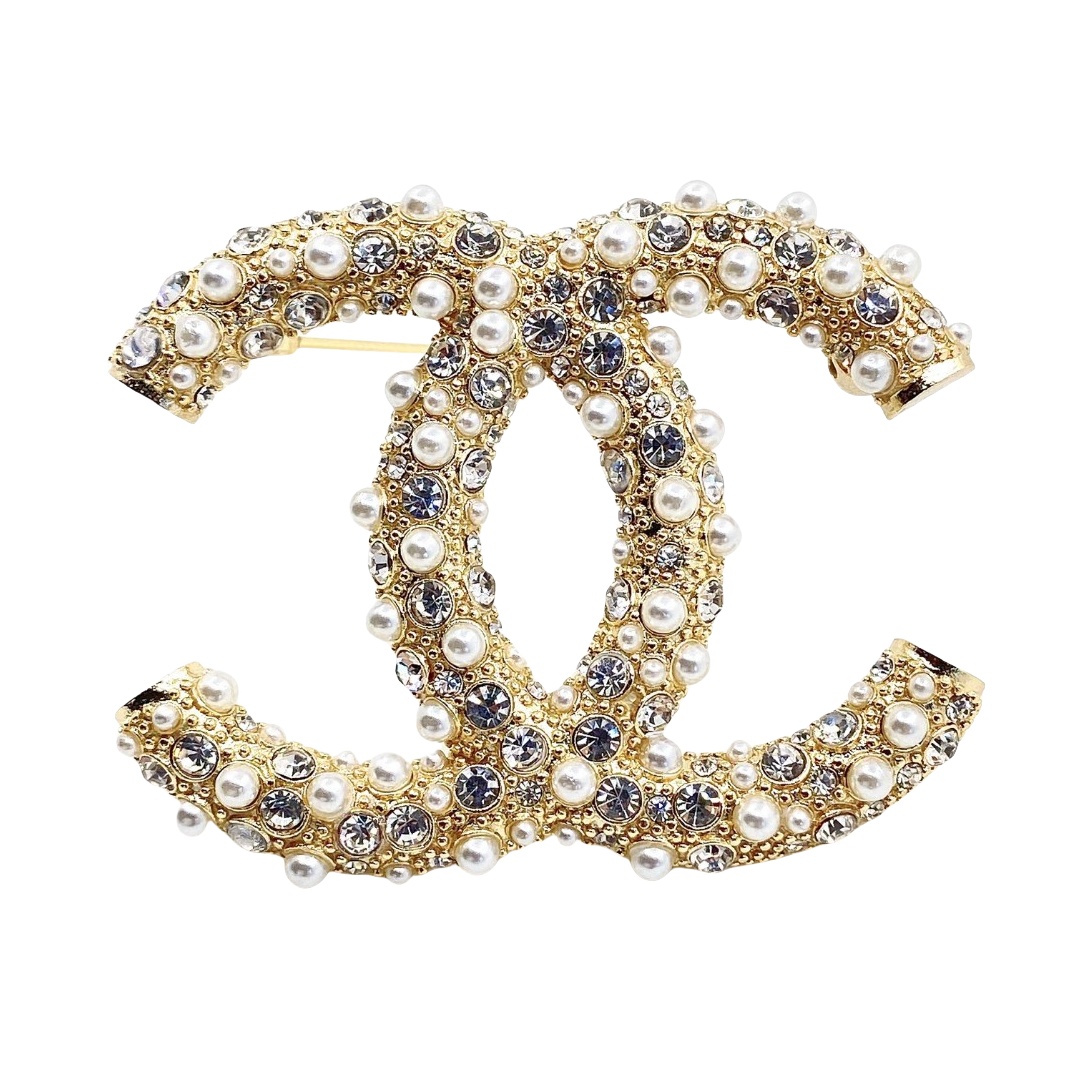 BCB025 classic cc brooch pin - ccjewelryacc