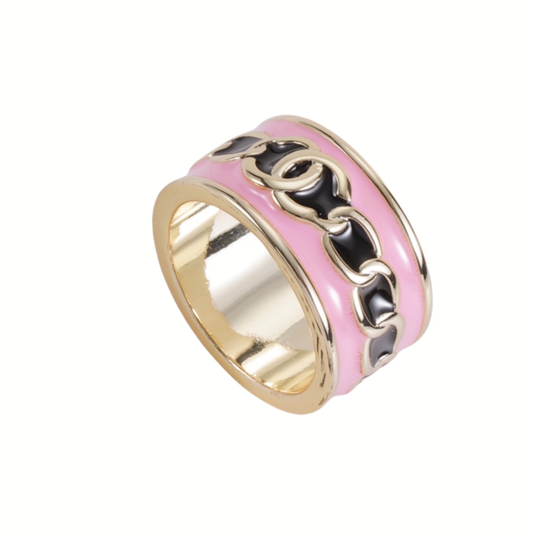 CCR014  Chanel enamel ring - ccjewelryacc
