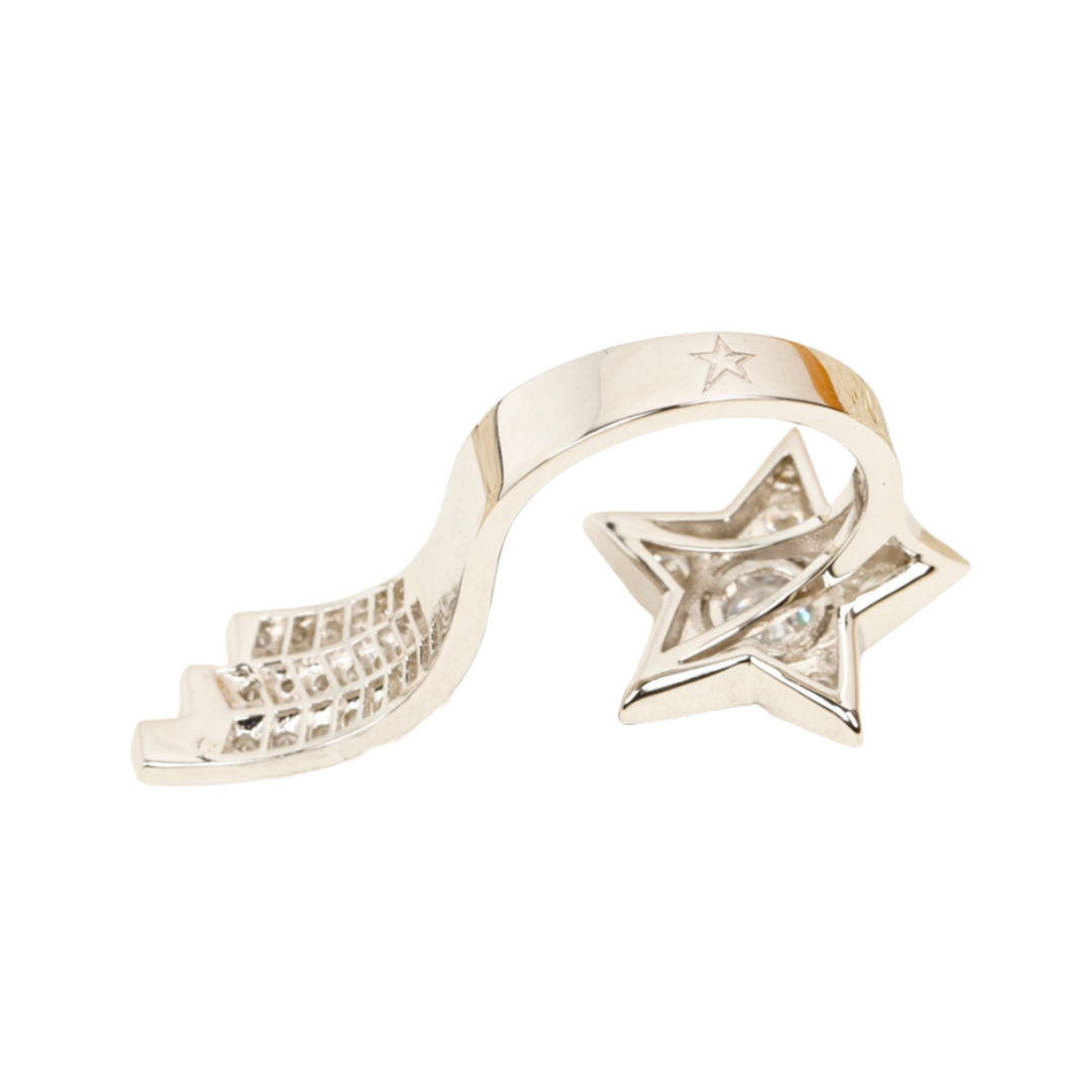 CCRS014 18K White Gold and diamond Comète Géode ring - ccjewelryacc