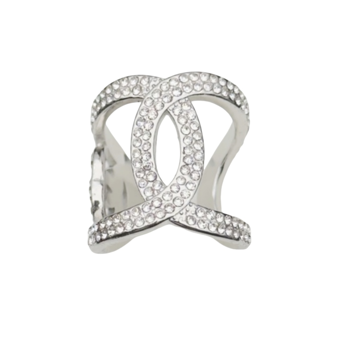 CCR008 chanel cc diamond Ring - ccjewelryacc