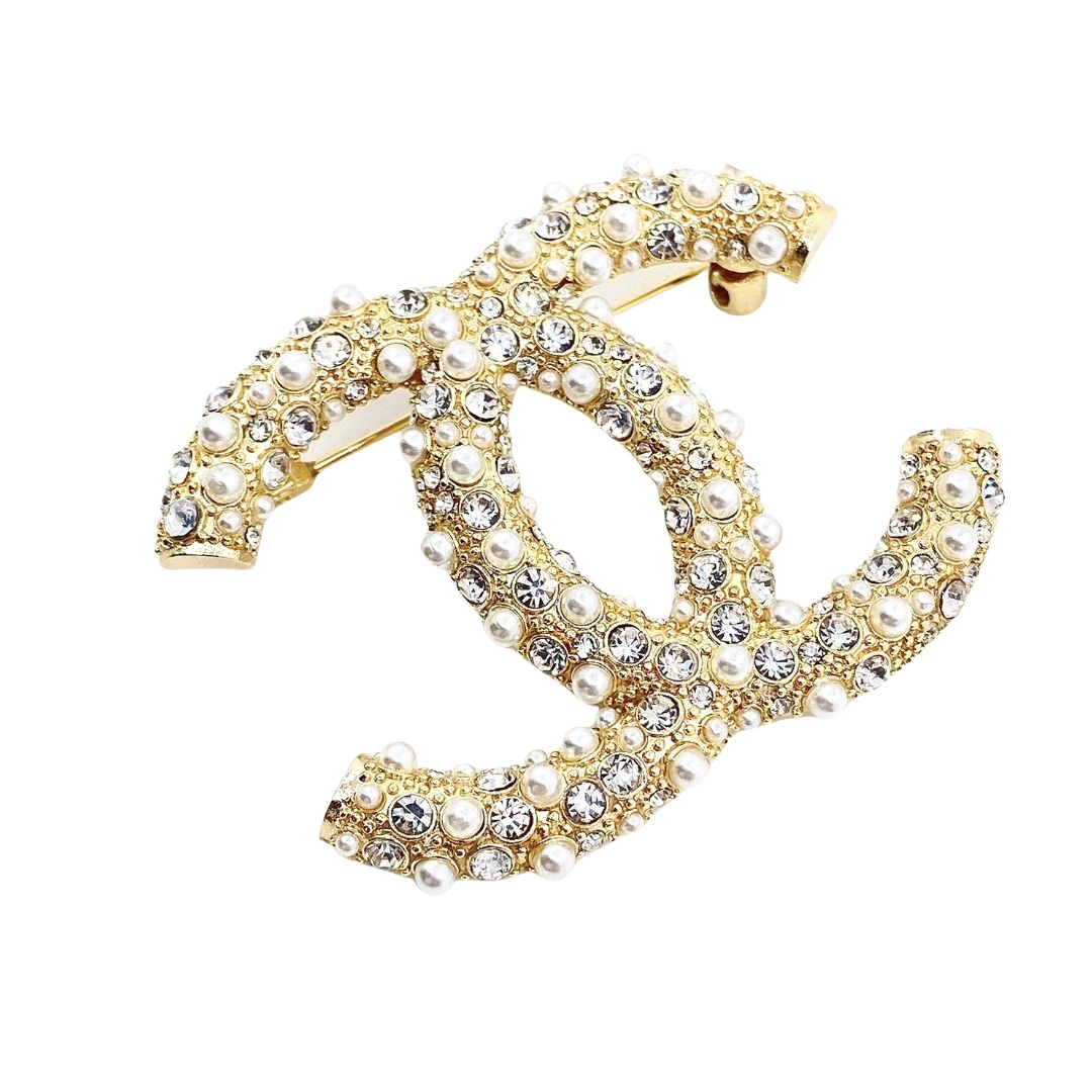 BCB025 classic cc brooch pin - ccjewelryacc