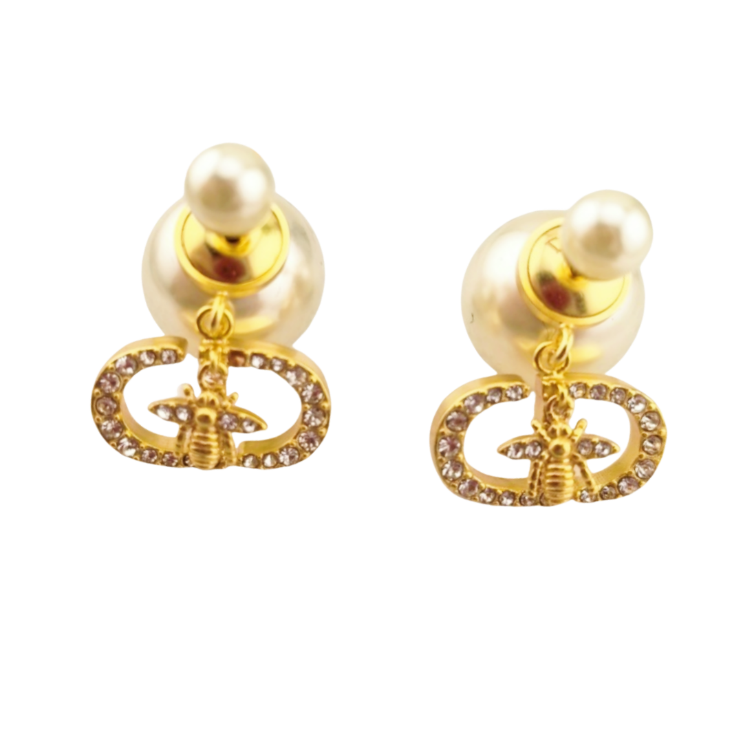 CDE150 Petit CD bee tribales earrings for women - ccjewelryacc
