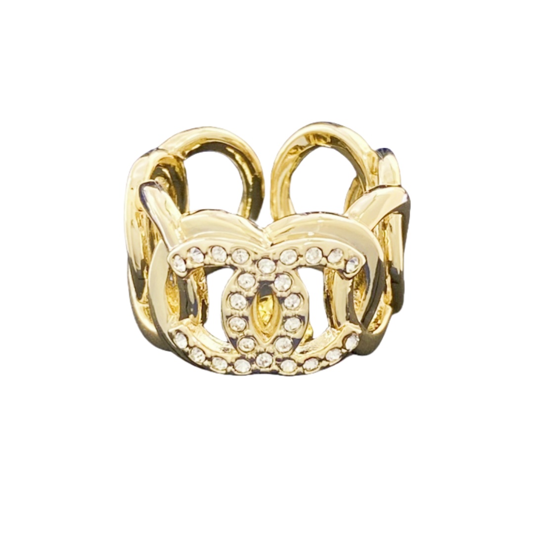 CCR053 Chanel Chain Ring - ccjewelryacc
