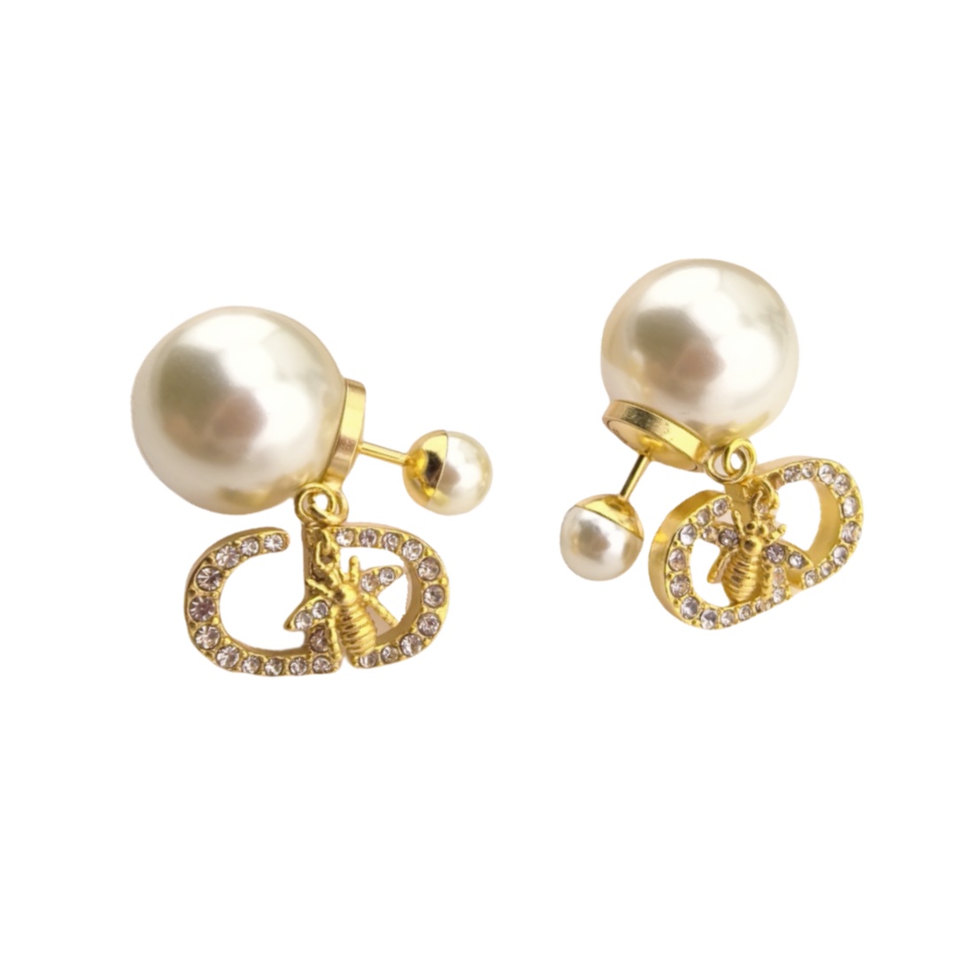 CDE150 Petit CD bee tribales earrings for women - ccjewelryacc