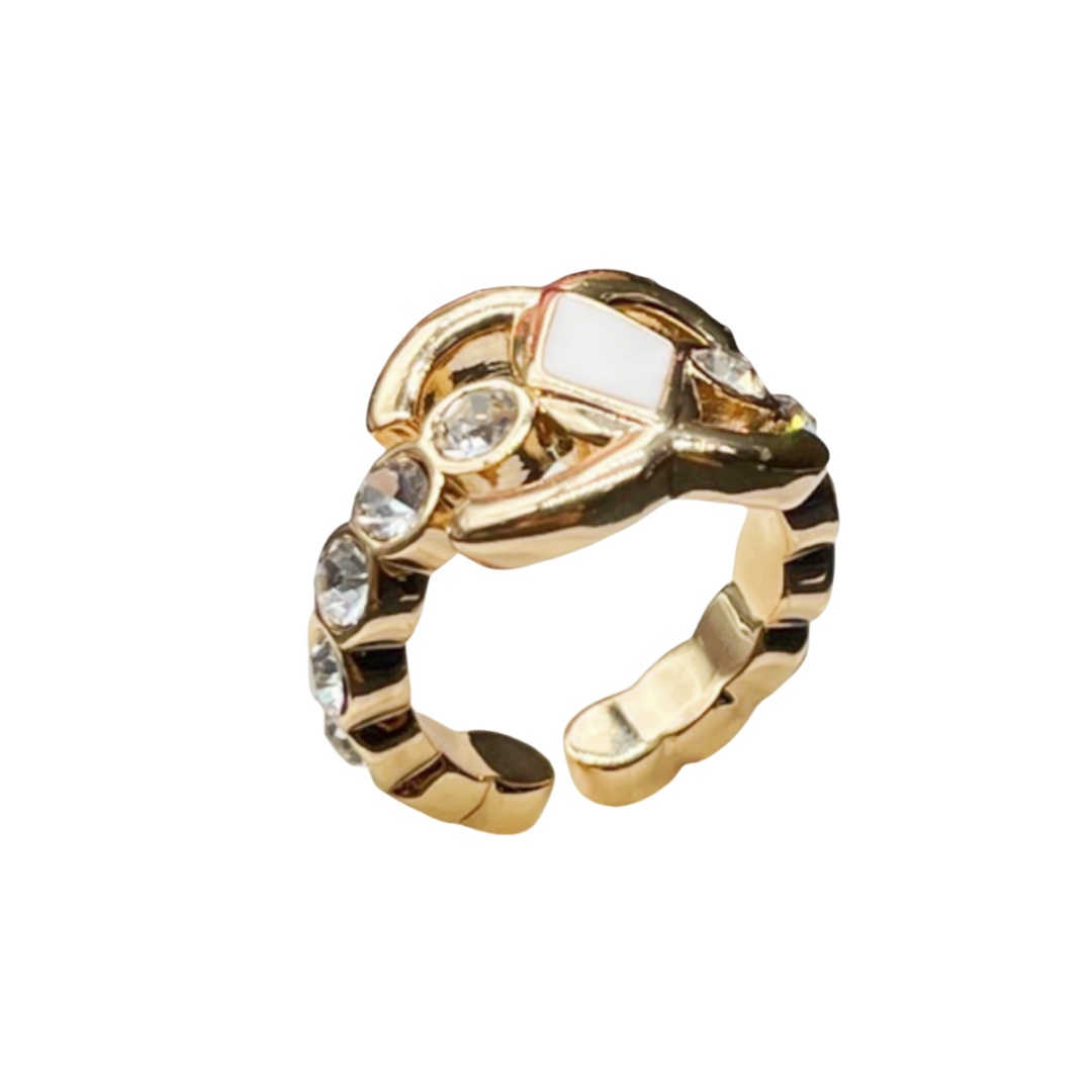CCR049 Chanel 23C cc Ring - ccjewelryacc