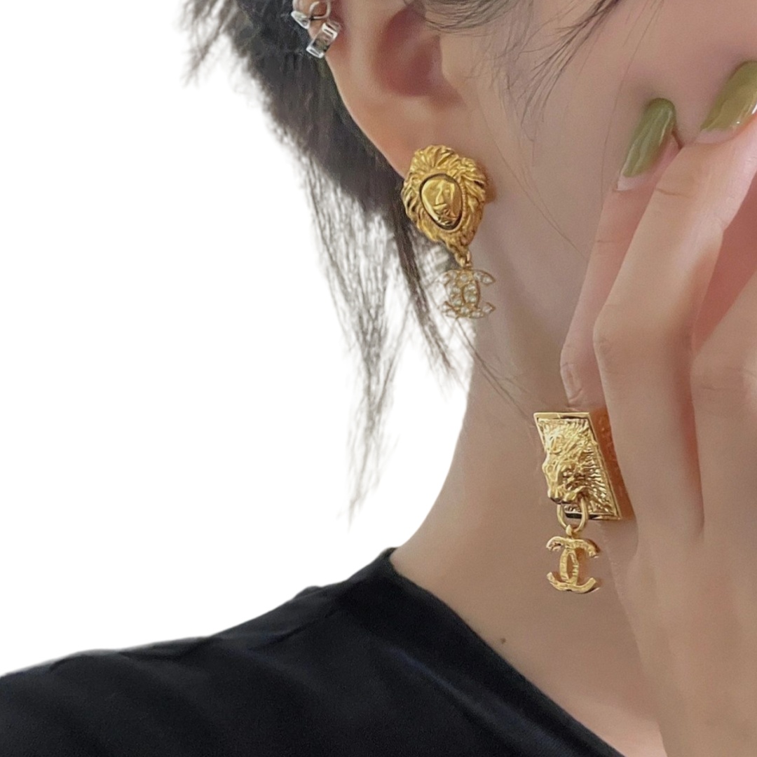 CCR021 Chanel lion heard ring for men - ccjewelryacc