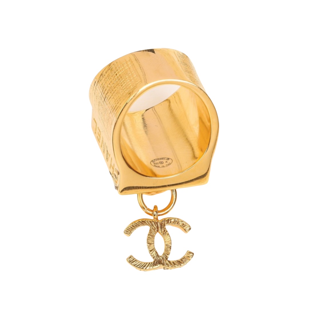 CCR021 Chanel lion heard ring for men - ccjewelryacc