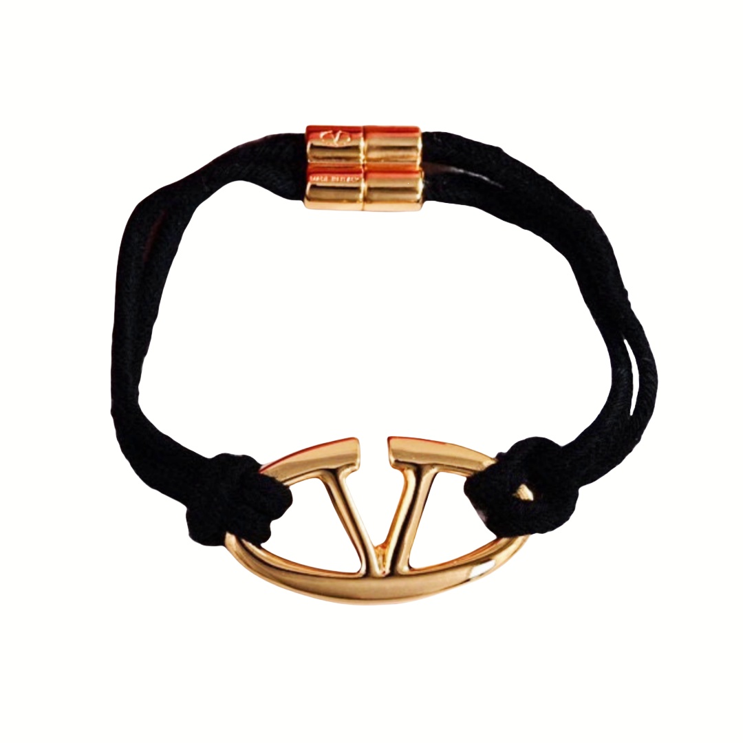 VTS010  Metal Rope V logo bracelet - ccjewelryacc