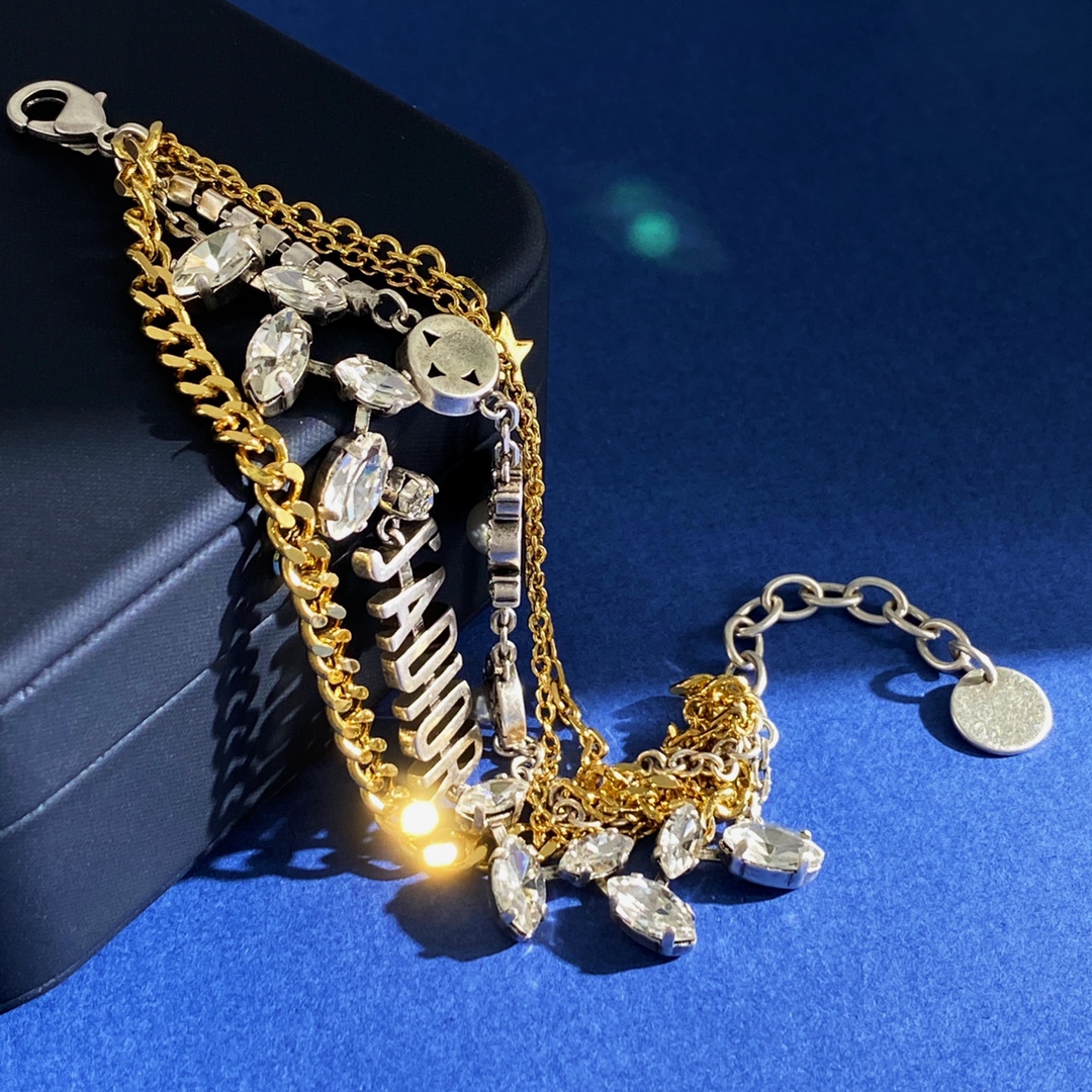 CDS009 christian dior chain Charms bracelet - ccjewelryacc