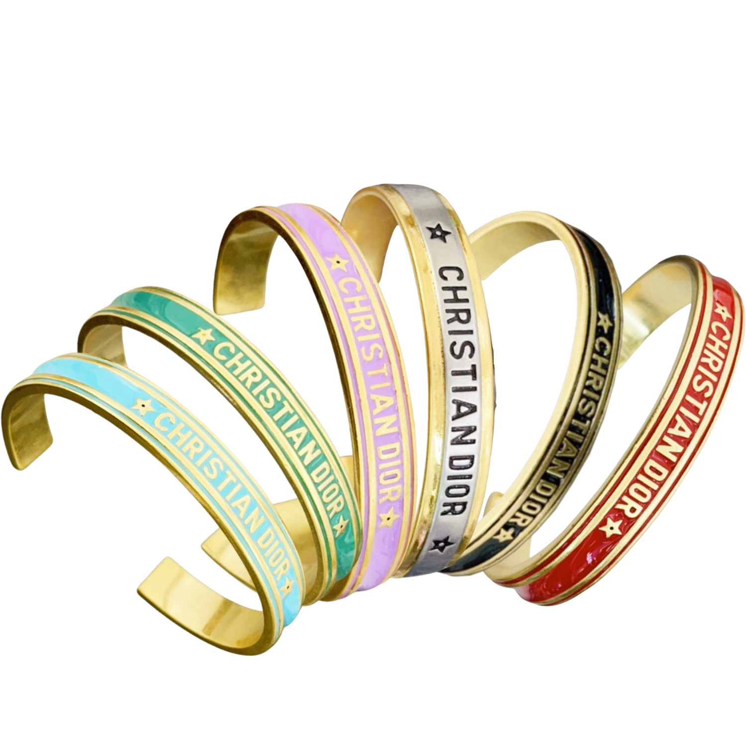 CDS011 christian dior enamel bracelet - ccjewelryacc