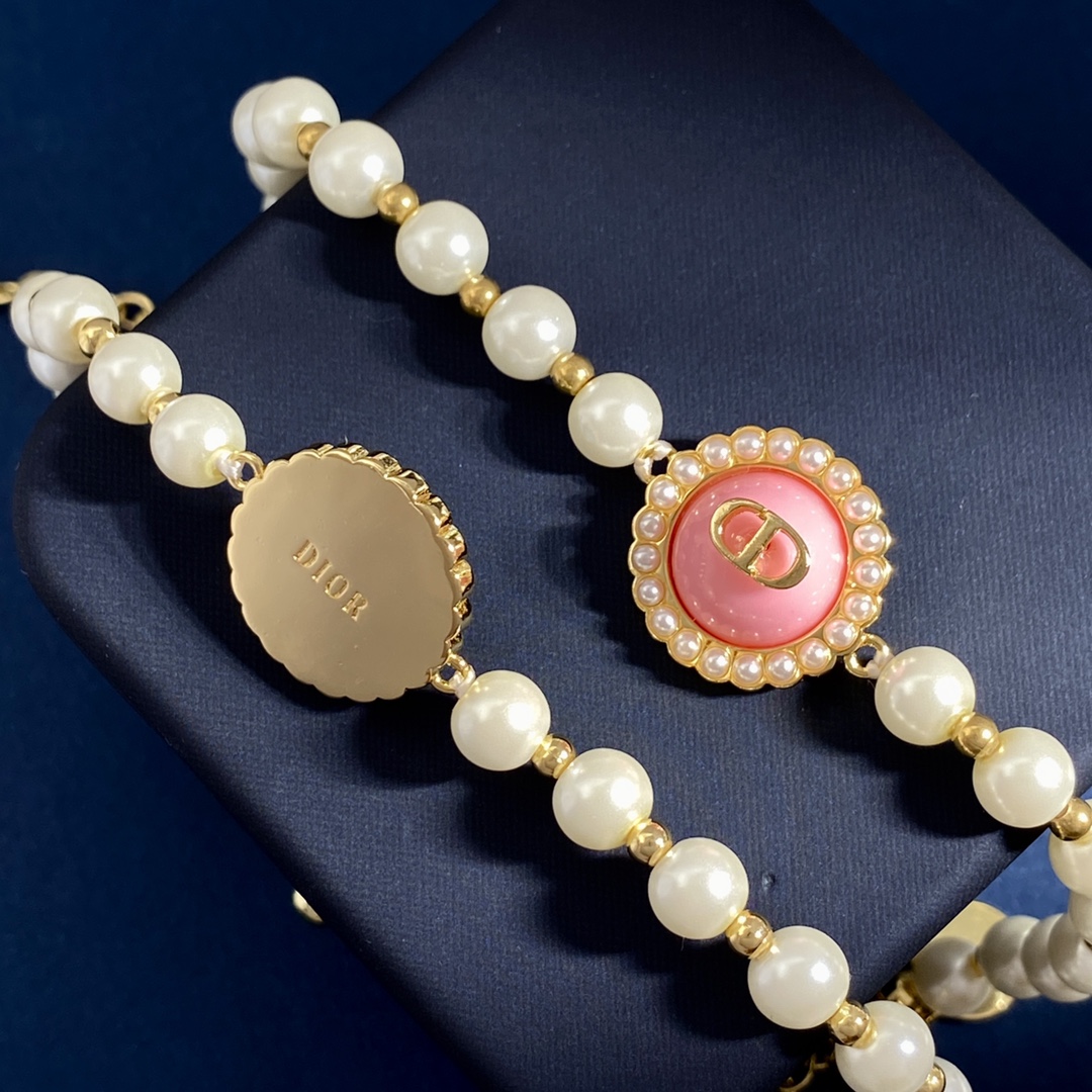 CDS005 Dior Petit CD Baroque Bracelet - ccjewelryacc