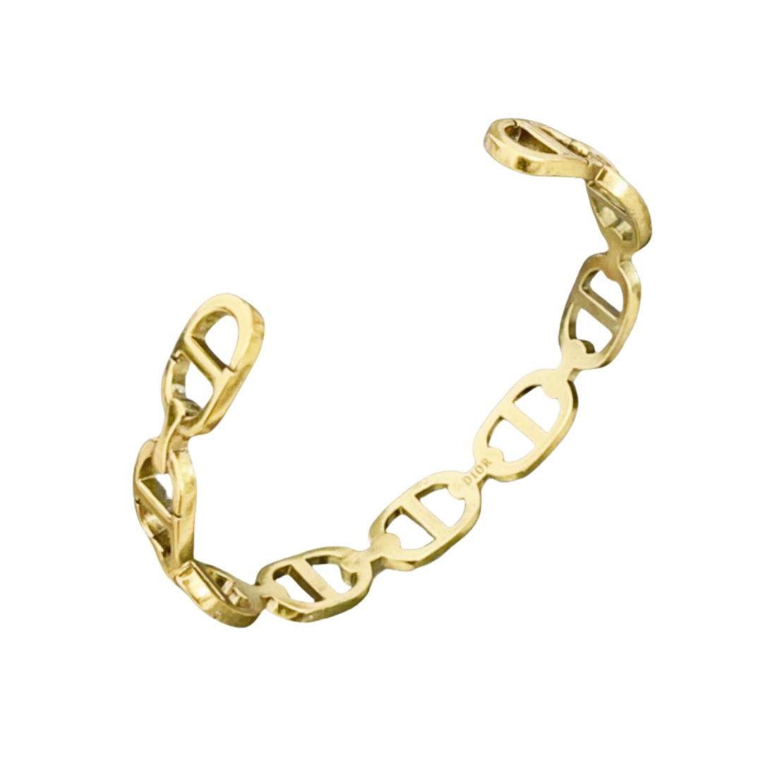 CDS006 Dior cd icon chain link bracelet - ccjewelryacc