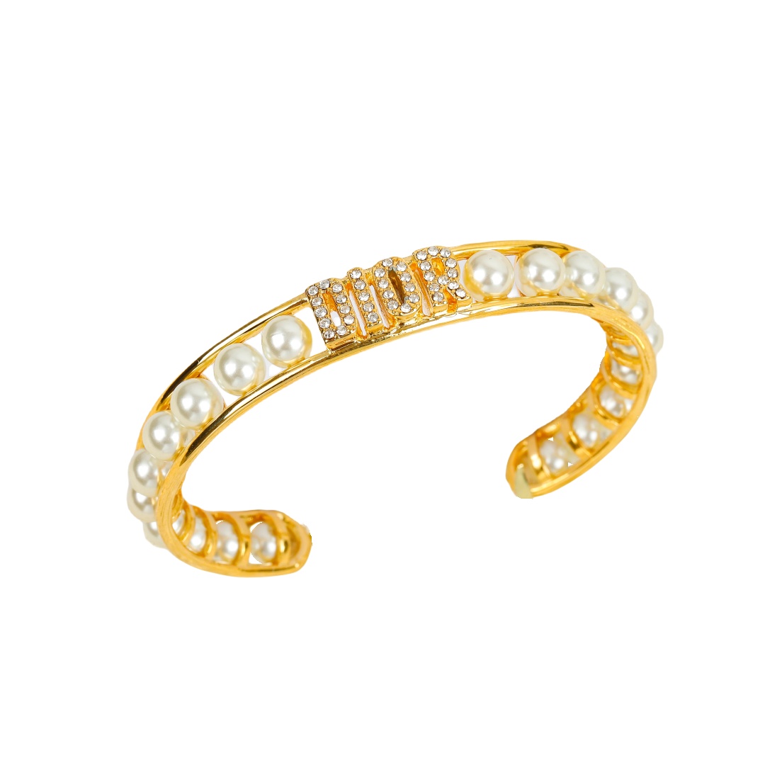 CDS019 christian dior pearl bracelet - ccjewelryacc