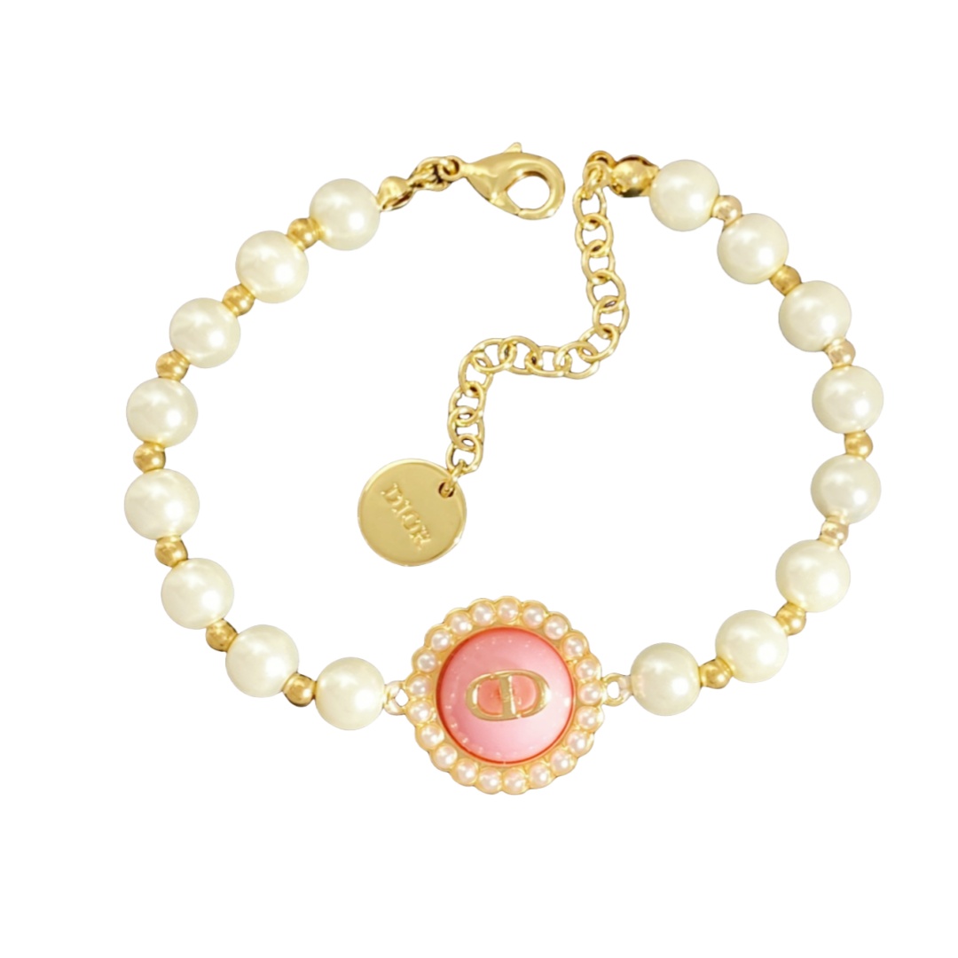 CDS005 Dior Petit CD Baroque Bracelet - ccjewelryacc