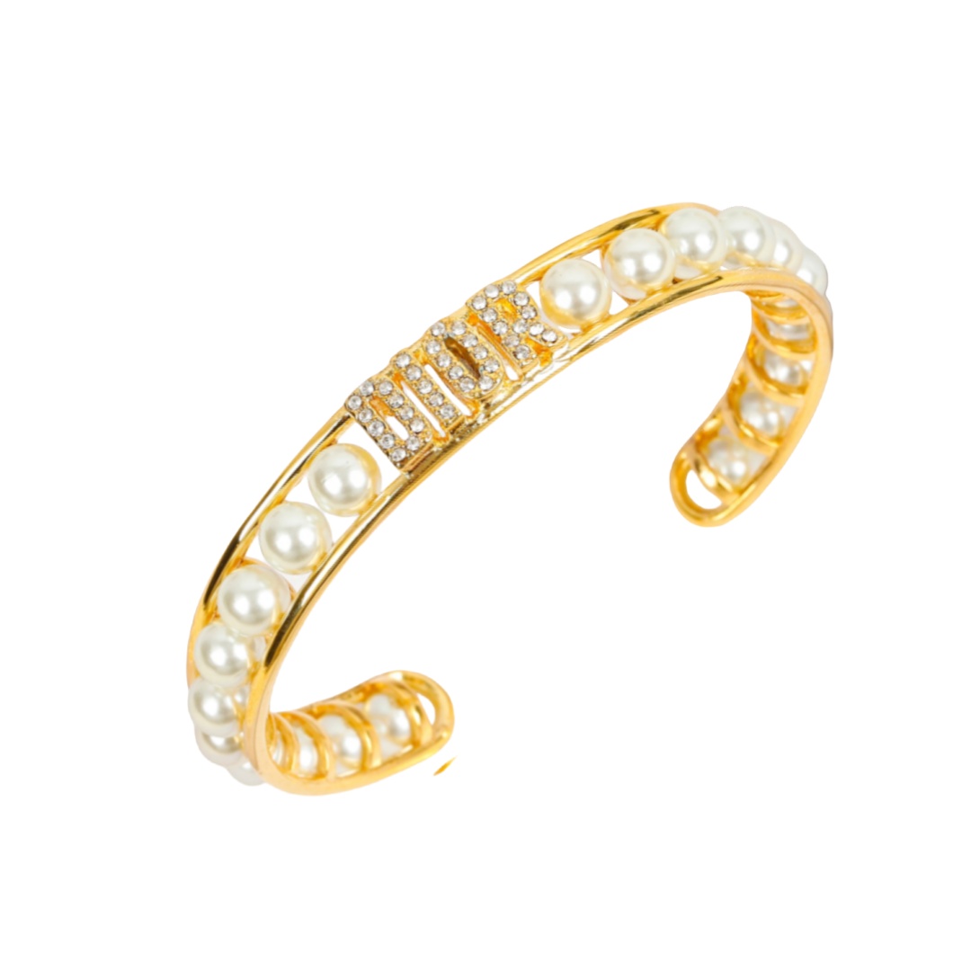 CDS019 christian dior pearl bracelet - ccjewelryacc