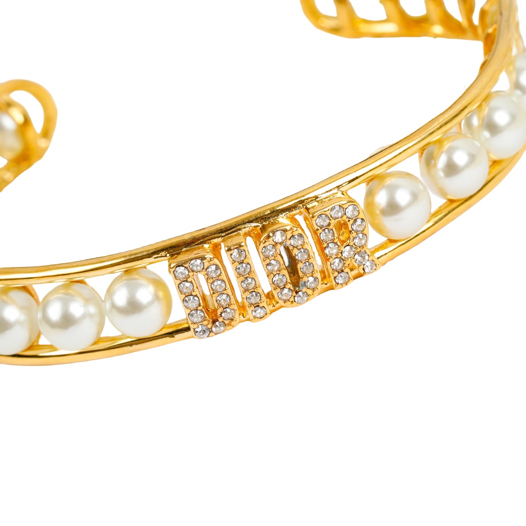 CDS019 christian dior pearl bracelet - ccjewelryacc