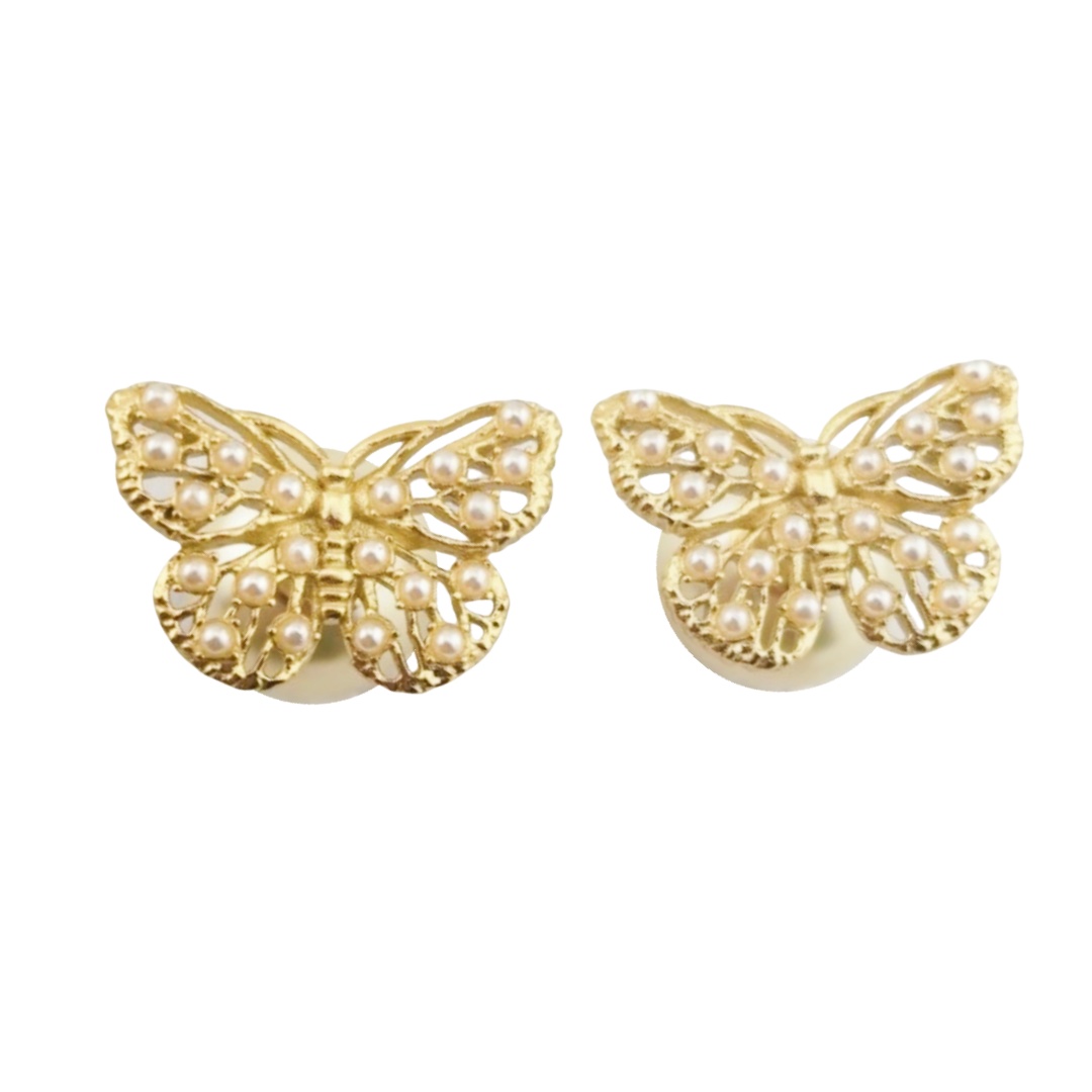 CDE166 Dior butterfly Tribales earrings for women - ccjewelryacc