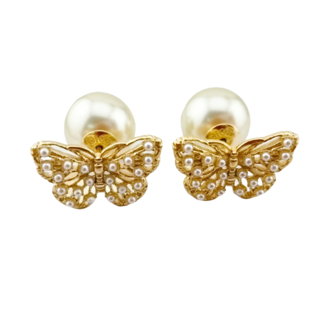 CDE166 Dior butterfly Tribales earrings for women - ccjewelryacc