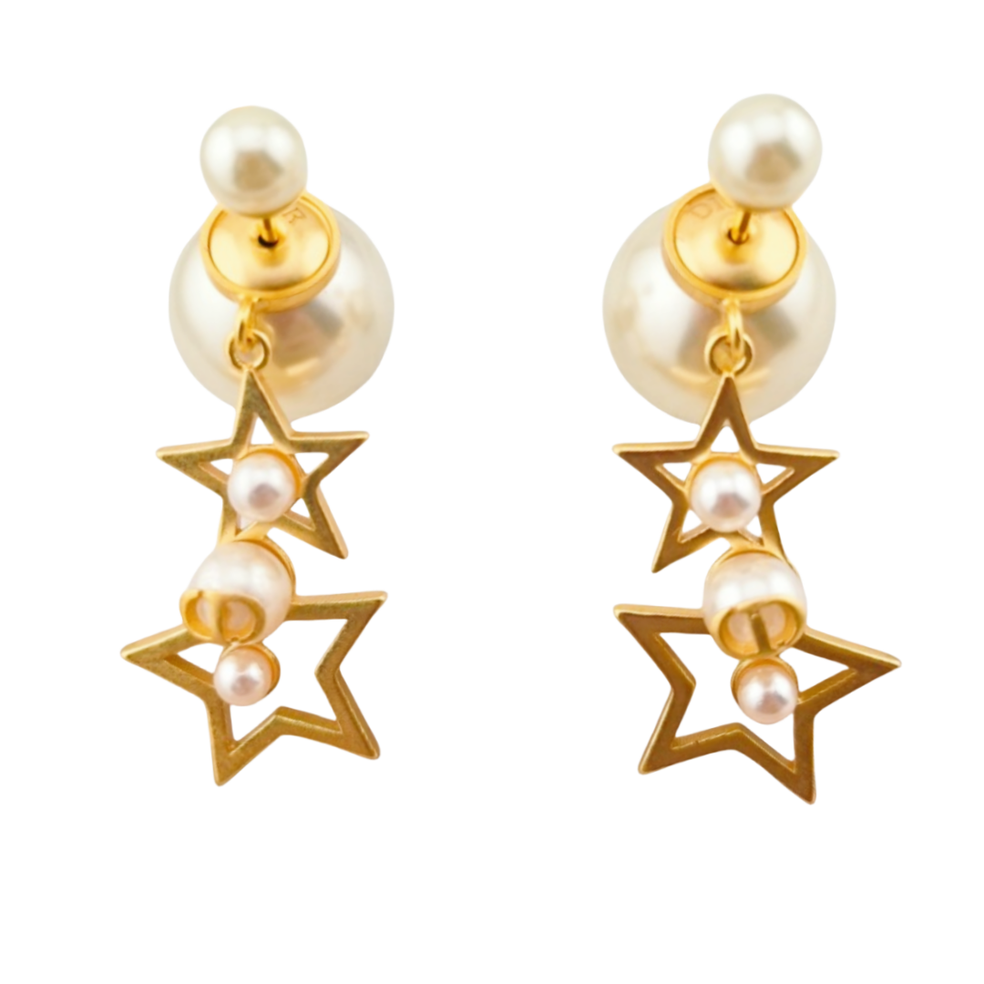 CDE163 Dior star tribales earrings for women - ccjewelryacc