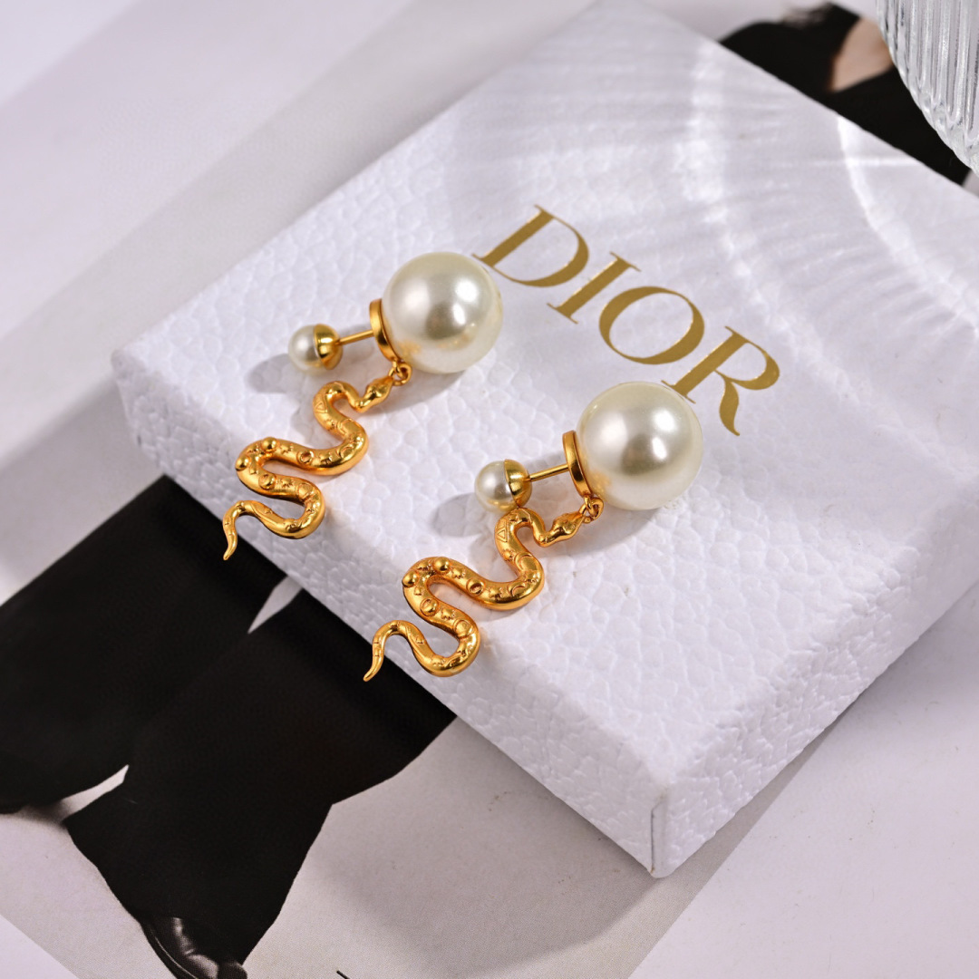 CDE155 Dior Tribales Earrings - ccjewelryacc