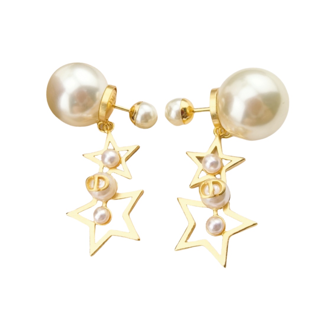 CDE163 Dior star tribales earrings for women - ccjewelryacc