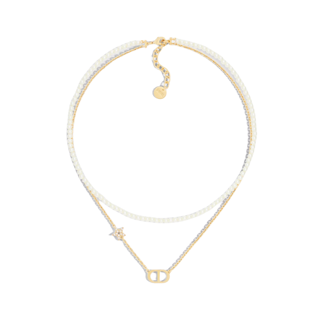 CDN056 Dior Petit CD necklace - ccjewelryacc