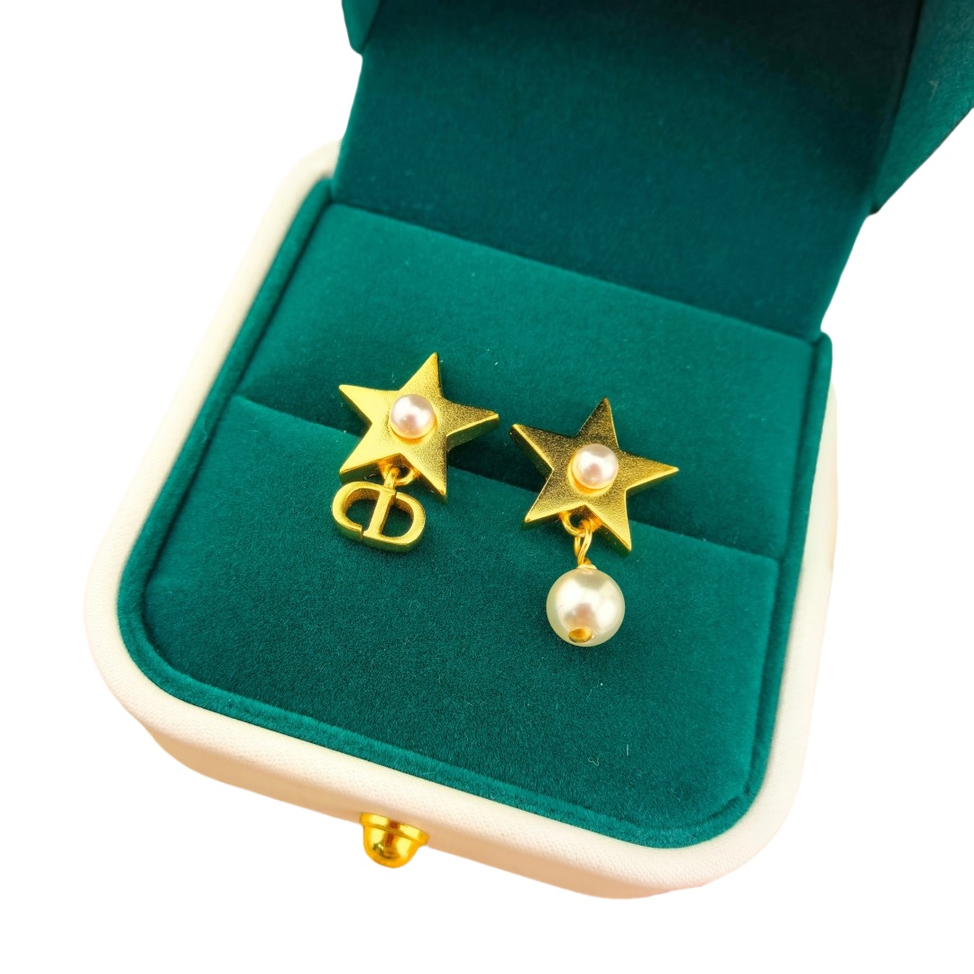 CDE160 Lucky Dior earrings for women - ccjewelryacc