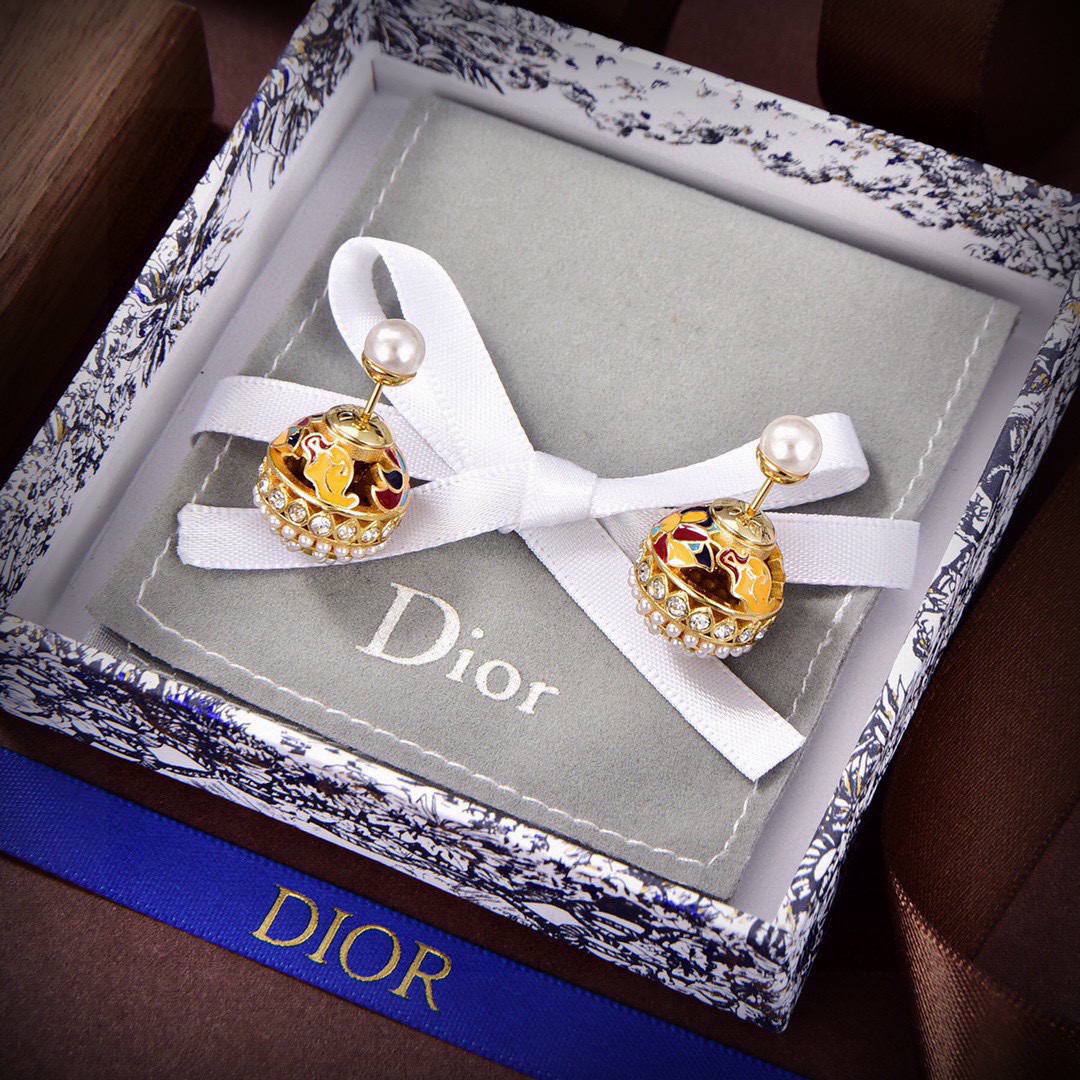 CDE170 Dior Tribales earrings - ccjewelryacc