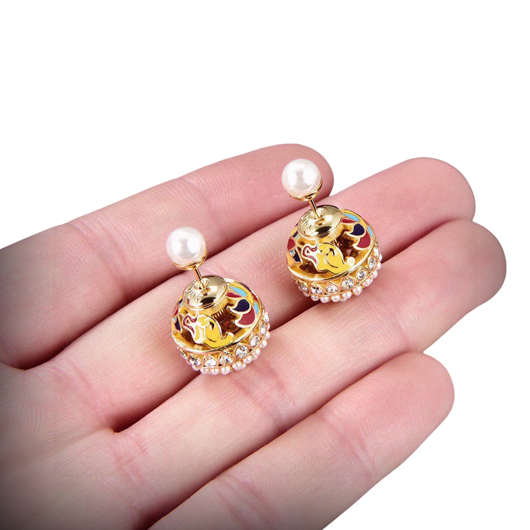 CDE170 Dior Tribales earrings - ccjewelryacc