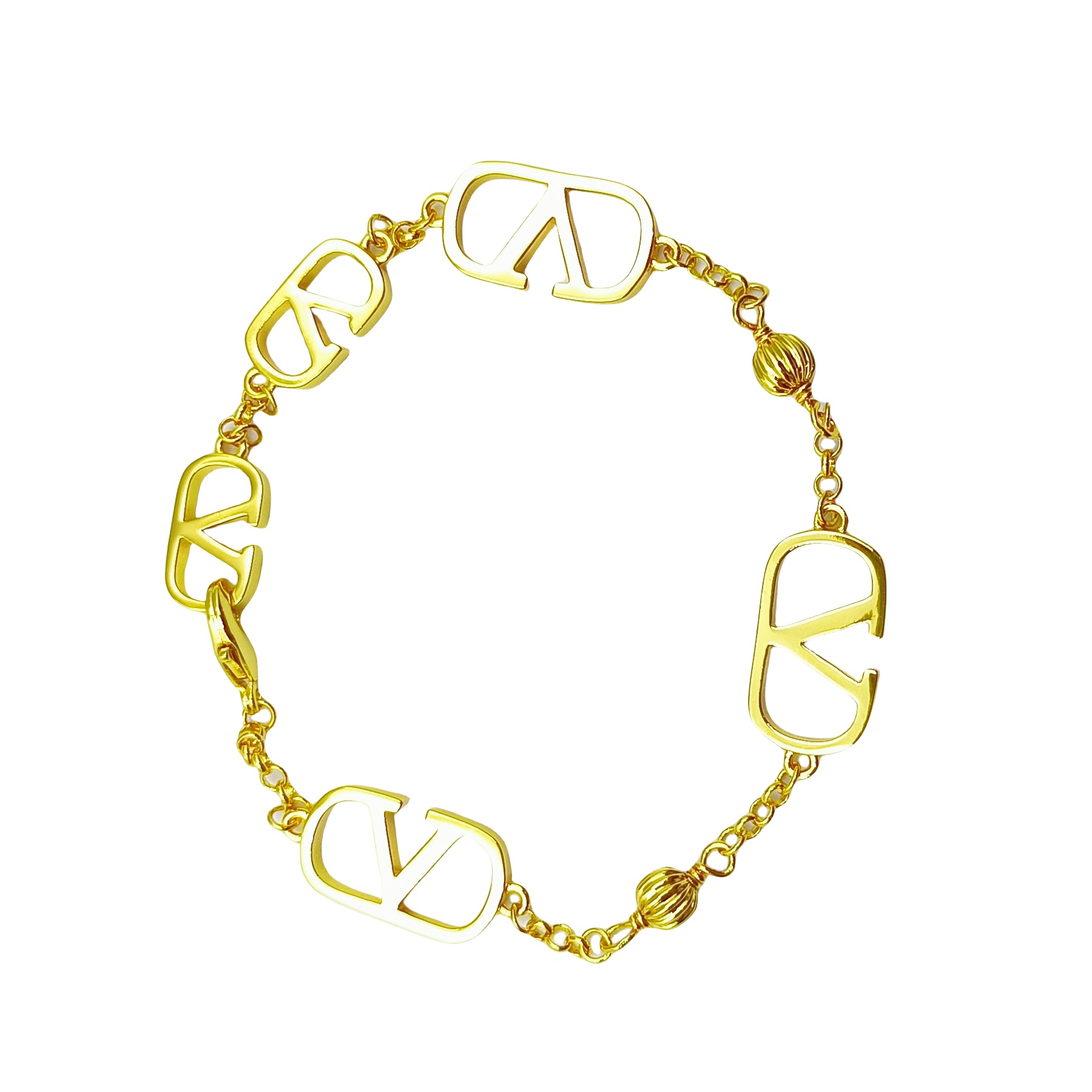 VTS031 Valentino Garavani logo bracelet - ccjewelryacc