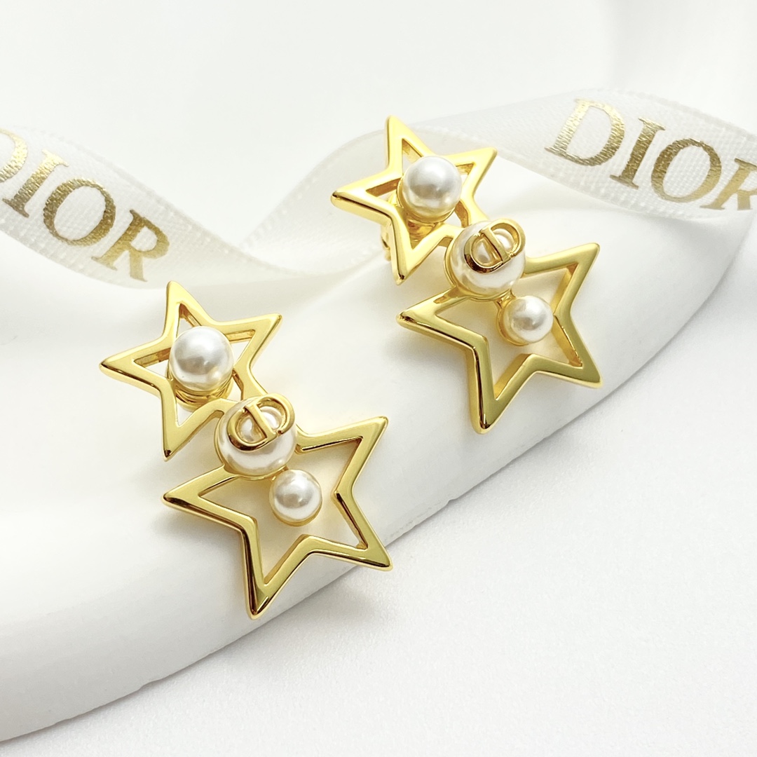 CDE159 Dior star earrings for women - ccjewelryacc