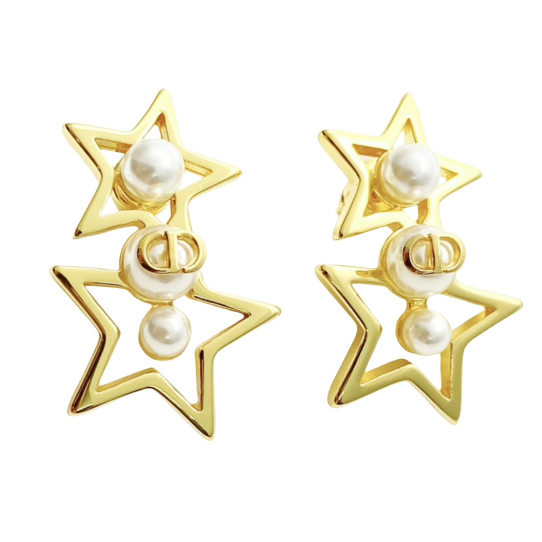 CDE159 Dior star earrings for women - ccjewelryacc