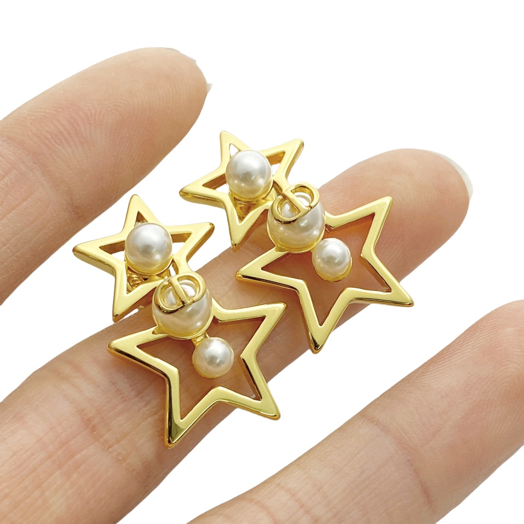 CDE159 Dior star earrings for women - ccjewelryacc